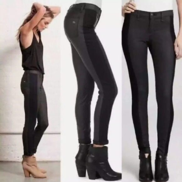 Rag & Bone Split Skinny Denim - Picture 1 of 6